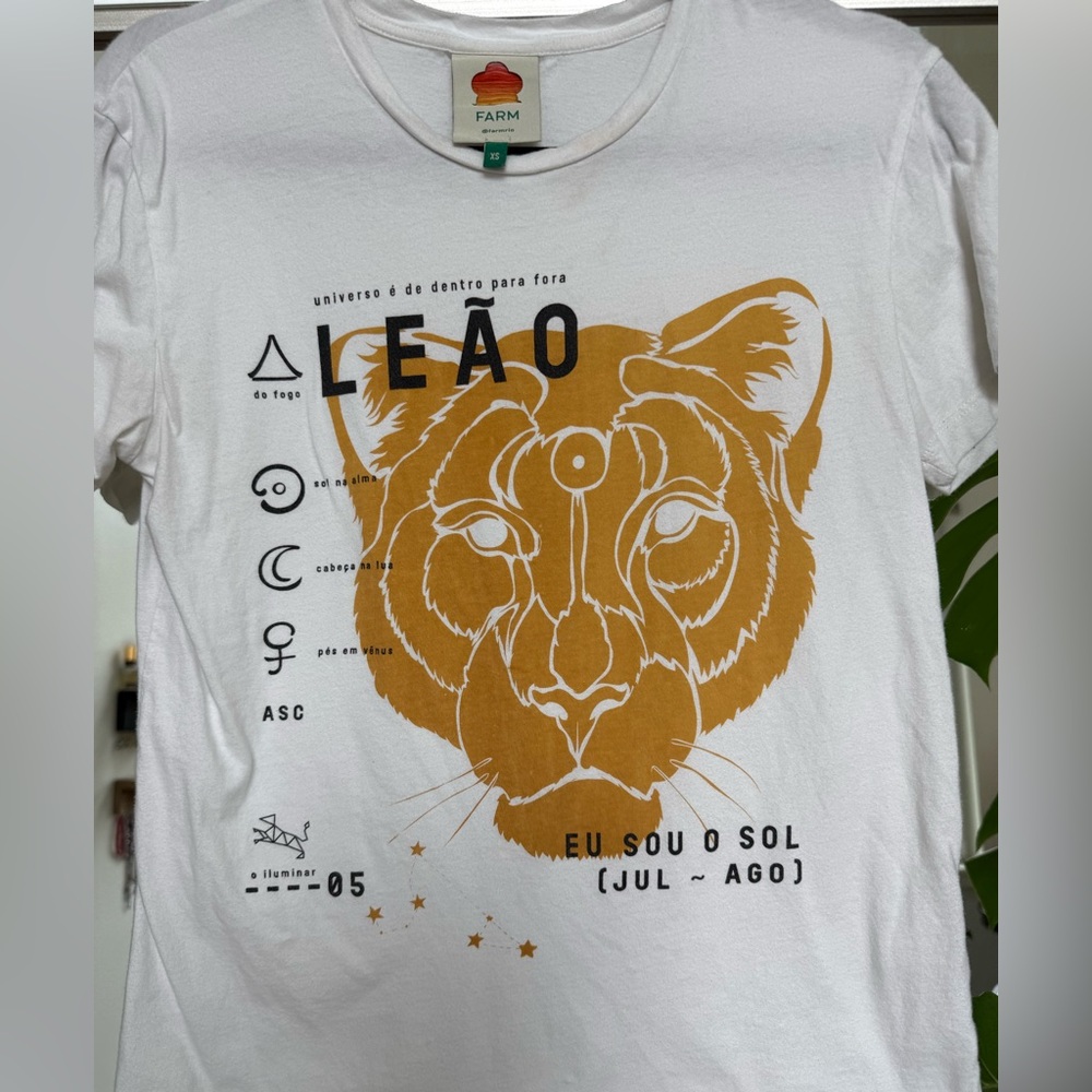 FARM Rio Zodiac Leo Tee - Picture 4 of 5